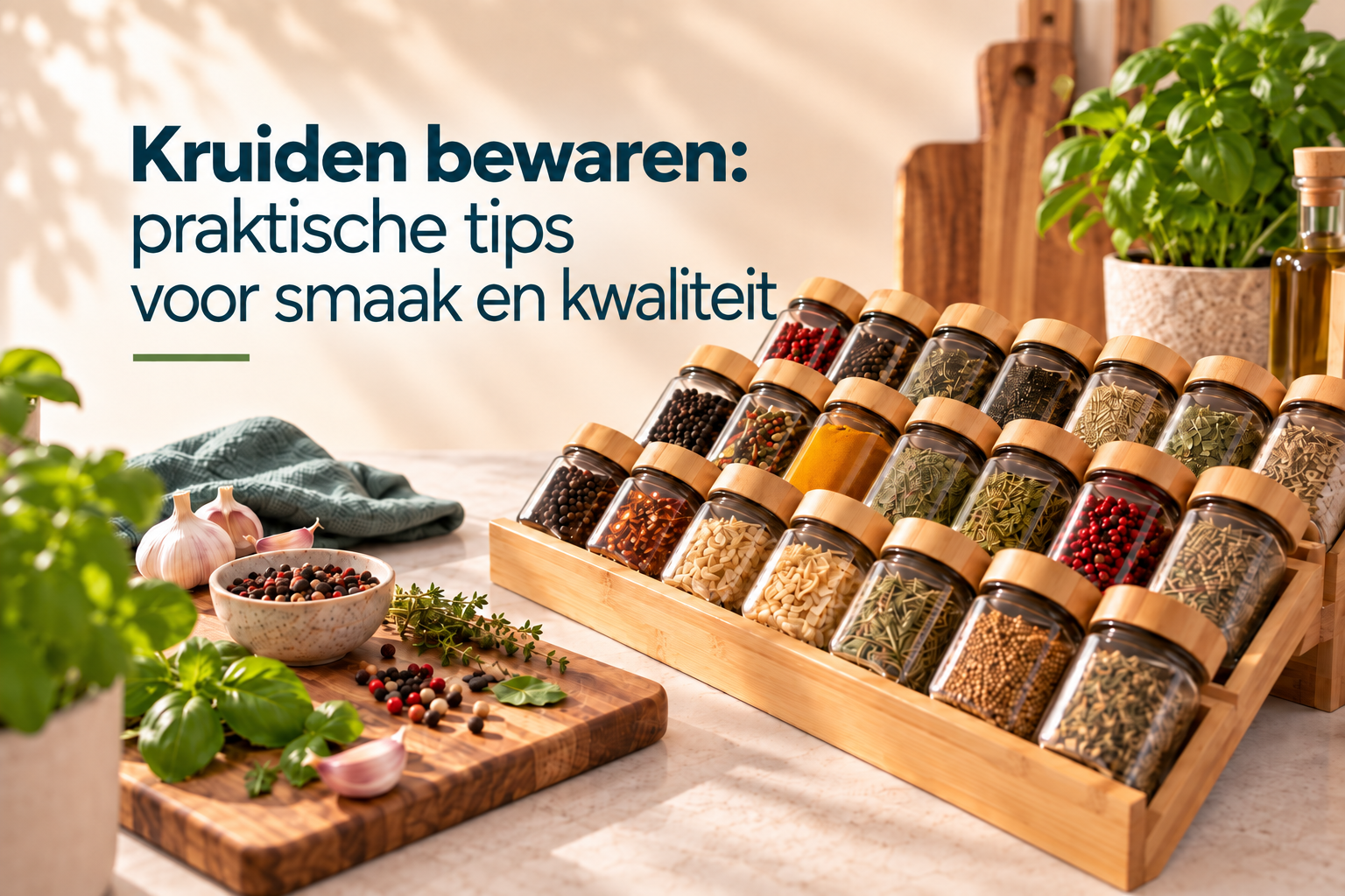 Kruiden bewaren: praktische tips voor smaak en kwaliteit