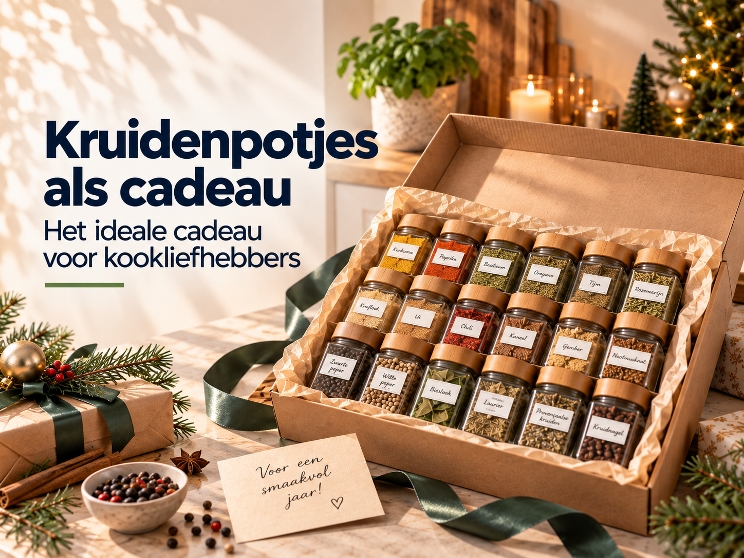 Kruidenpotjes als cadeau: het ideale cadeau voor kookliefhebbers