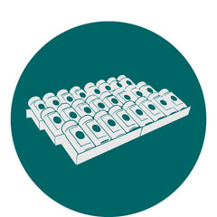 Liggende kruidenrekken - George Napoli