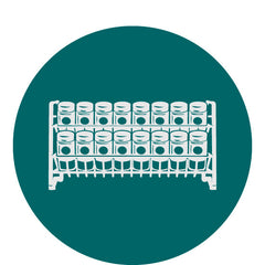 Staande kruidenrekken - George Napoli