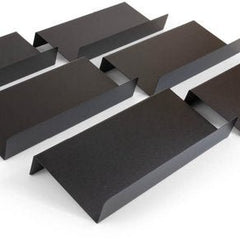 George Napoli uitschuifbaar kruidenrek lade voor 24 potjes zwart RVS