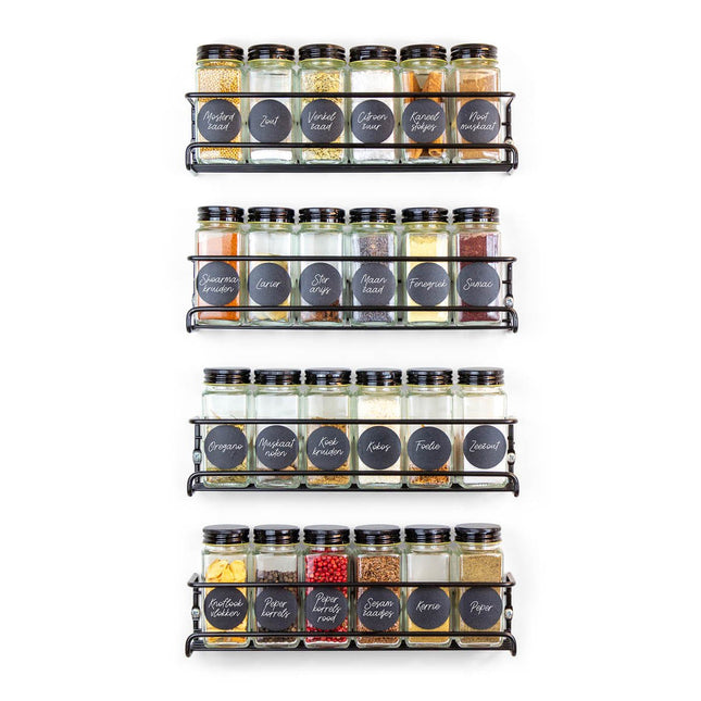 George Napoli ophangbaar kruidenrek met 4 lagen voor 24 potjes