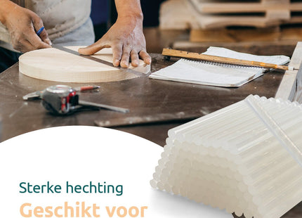 Transparante lijmsticks 11mm voor sterke en snelle hechting